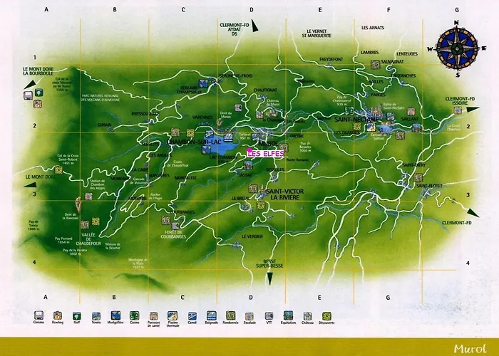 Les Elfes Apartment Murol